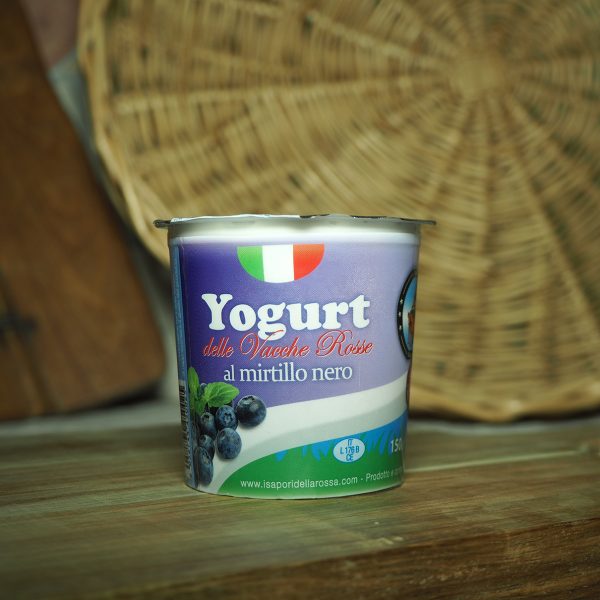 YOGURT DELLE VACCHE ROSSE AL MIRTILLO