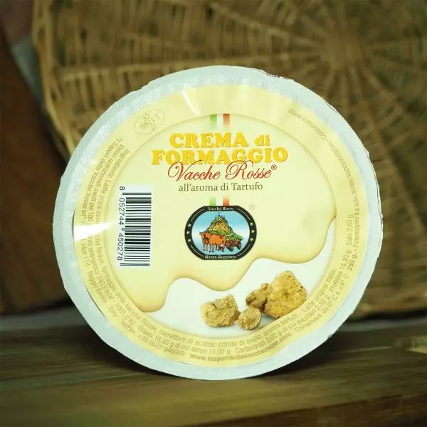 CREMA DI FORMAGGIO DELLE VACCHE ROSSE AL TARTUFO