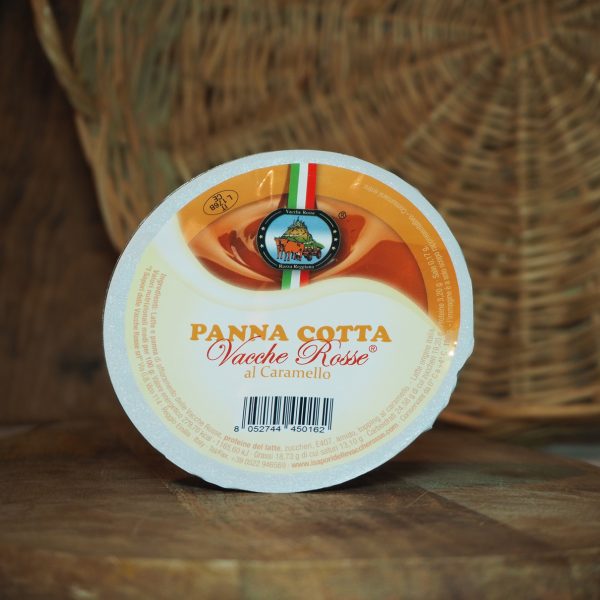 PANNA COTTA DELLE VACCHE ROSSE AL CARAMELLO
