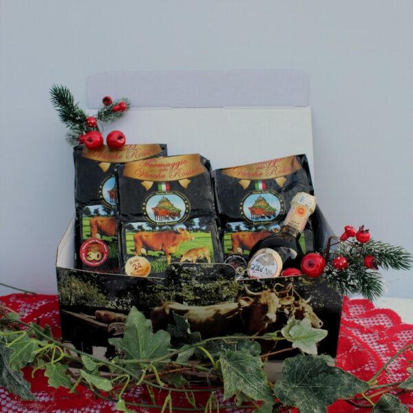 SCATOLA REGALO "LO SCRIGNO DELLE VACCHE ROSSE"